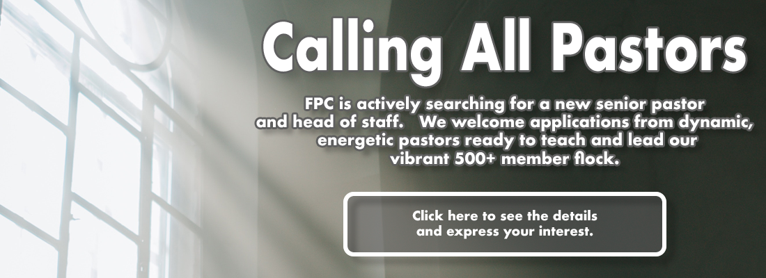 Calling all Pastors